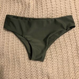 army green bikini bottoms